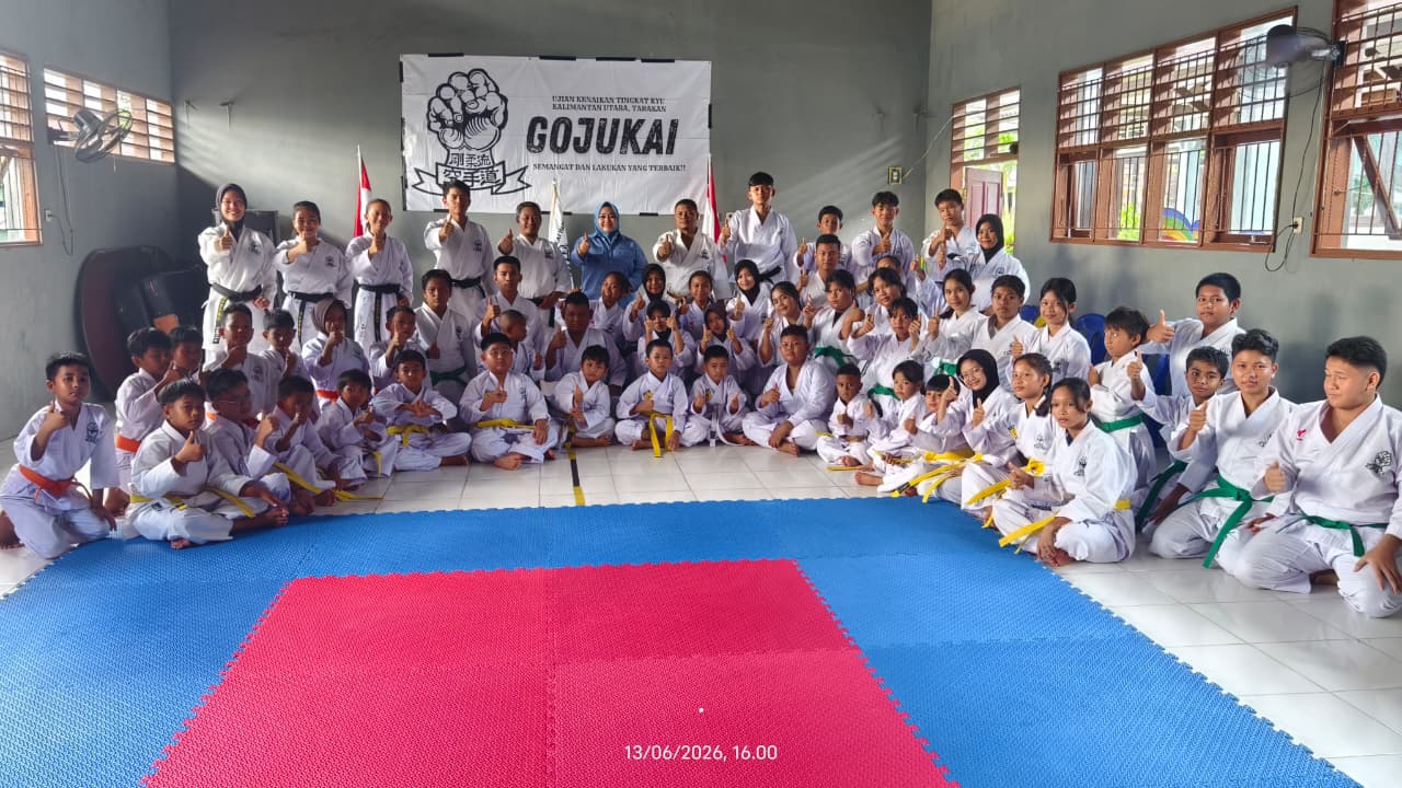 Ujian Kenaikan Tingkat (UKT) Karate Do Gojukai Indonesian Kota Tarakan